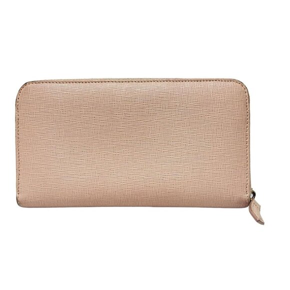 Auth FENDI Crayons 8M0299 Light Pink PVC - Long Wallet - Picture 3 of 6